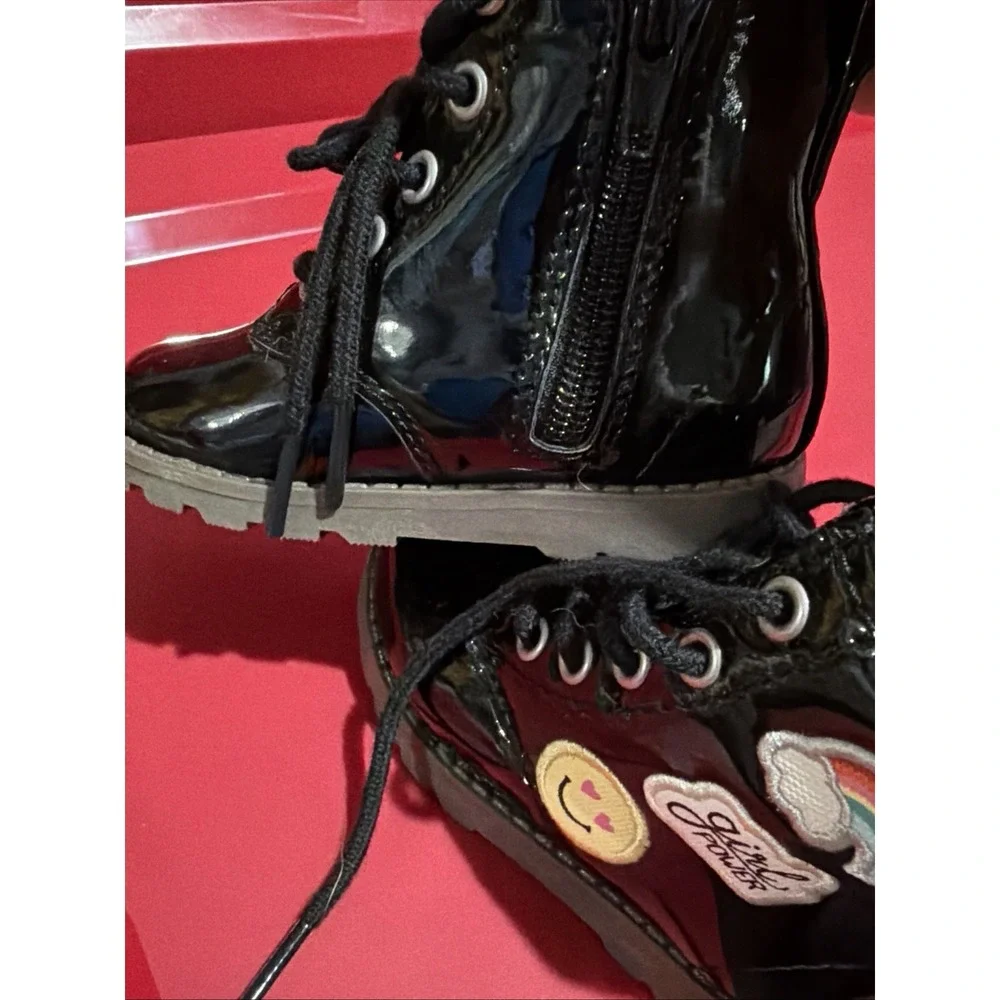 Carter's Aubrey Girls Black Aubrey Toddler Boots Size 5